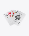 Download Four Playing Cards Mockup In Object Mockups On Yellow Images Object Mockups