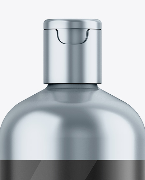 Metallic Cosmetic Bottle Mockup PSD #2