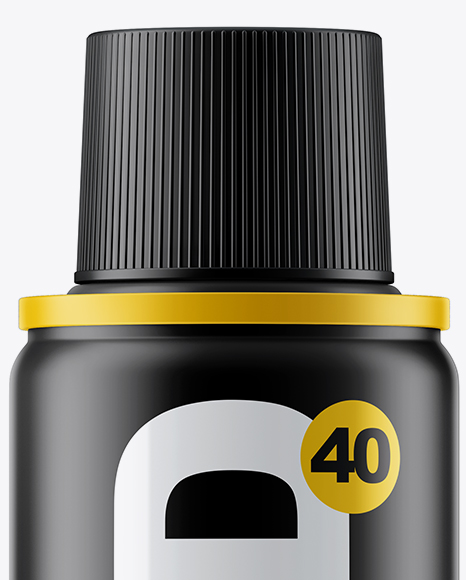 Matte Bottle Mockup PSD #2
