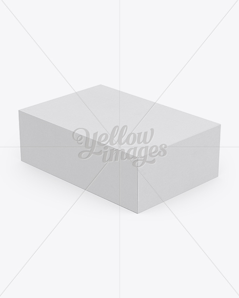 Download Large Carton Gift Box Mockup In Box Mockups On Yellow Images Object Mockups