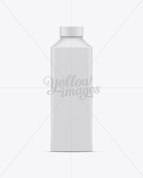 Yogurt Bottle Mockup PSD #1