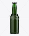 Download 330ml Green Glass Bottle Mockup in Bottle Mockups on Yellow Images Object Mockups