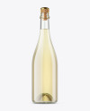 Champagne Bottle with White Wine In Shrink Sleeve
