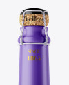 Champagne Bottle with White Wine In Shrink Sleeve
