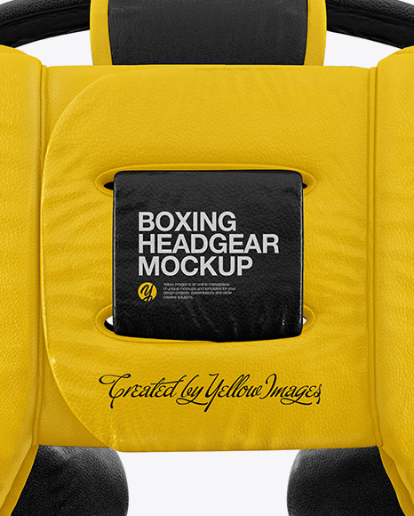 Download Boxing Headgear Mockup Front View In Apparel Mockups On Yellow Images Object Mockups