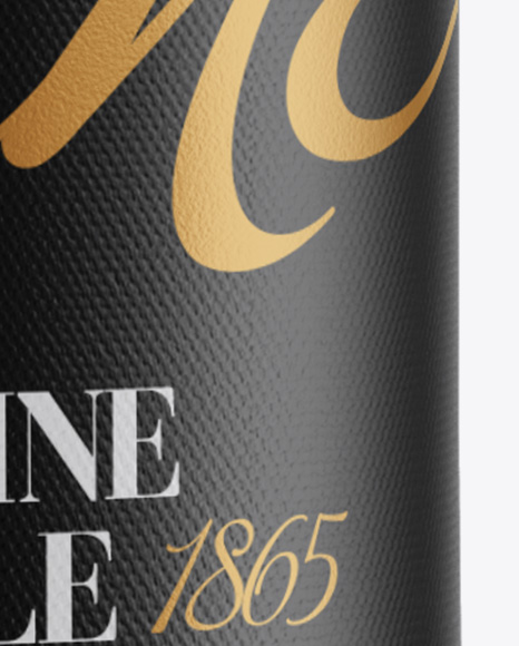 Ceramic Wine Bottle Mockup PSD #6