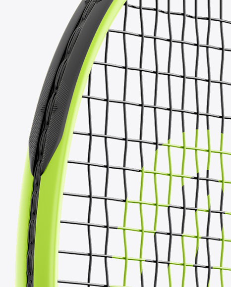 Tennis Racket Mockup - Half Side View in Object Mockups on ...