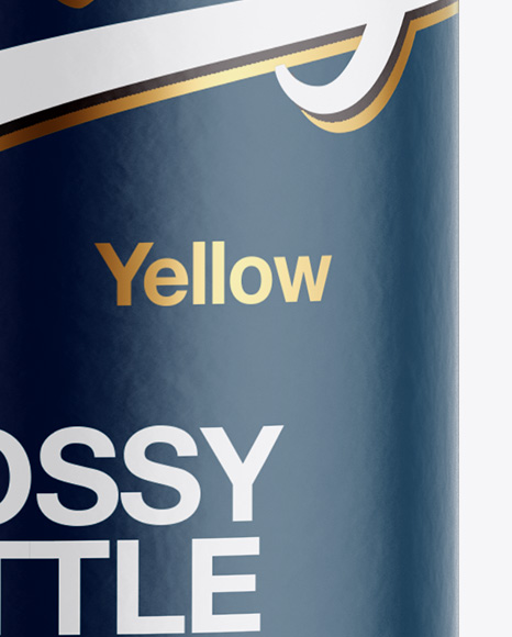 Cosmetic Bottle Mockup   Front View PSD #6