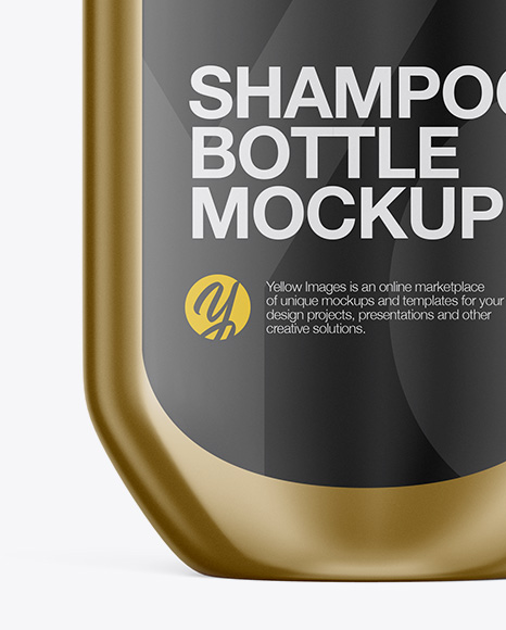 Download 400ml Metallic Shampoo Bottle Mockup In Bottle Mockups On Yellow Images Object Mockups Yellowimages Mockups