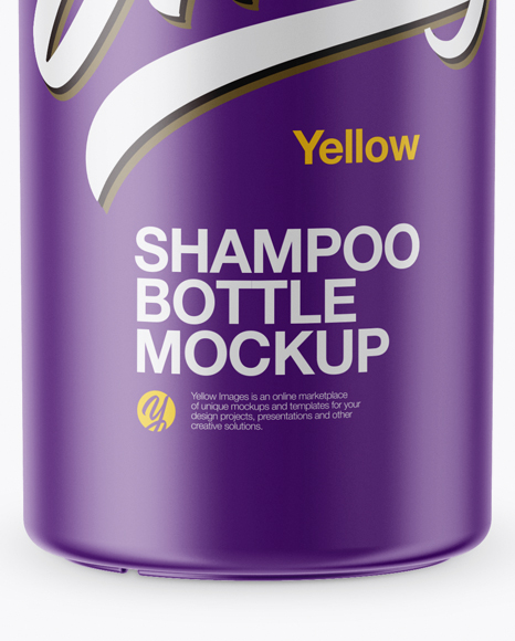 Download Matte Shampoo Bottle Mockup In Bottle Mockups On Yellow Images Object Mockups PSD Mockup Templates