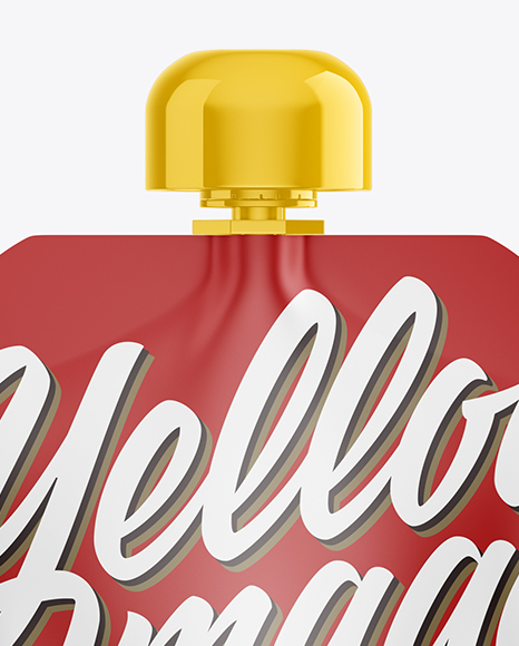 Matte Stand Up Pouch Mockup PSD #2