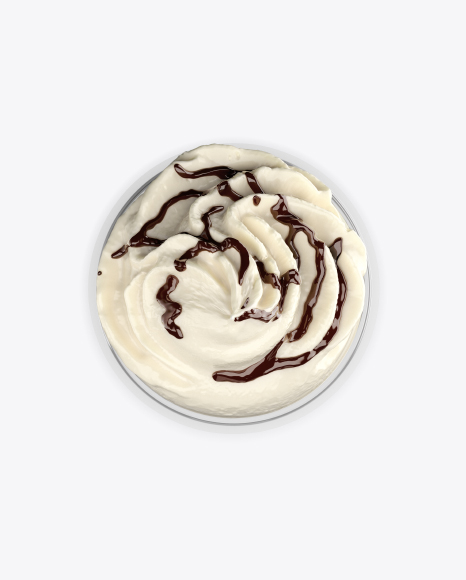 Mocha Coffee Cup Mockup   High Angle Shot   Top View PSD #5