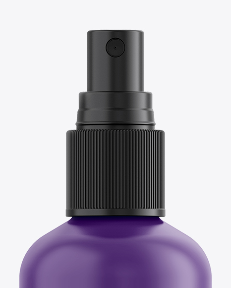 Matte Plastic Spray Bottle Mockup PSD #2