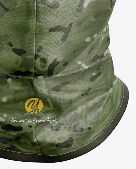 Balaclava Mockup Front View In Apparel Mockups On Yellow Images Object Mockups