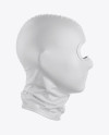 Balaclava Mockup - Side View in Apparel Mockups on Yellow Images Object