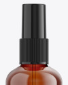 Amber Spray Bottle Mockup
