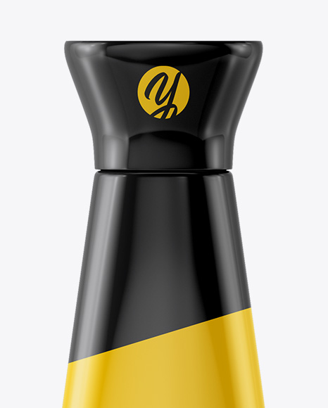 Glossy Bottle Mockup PSD #3