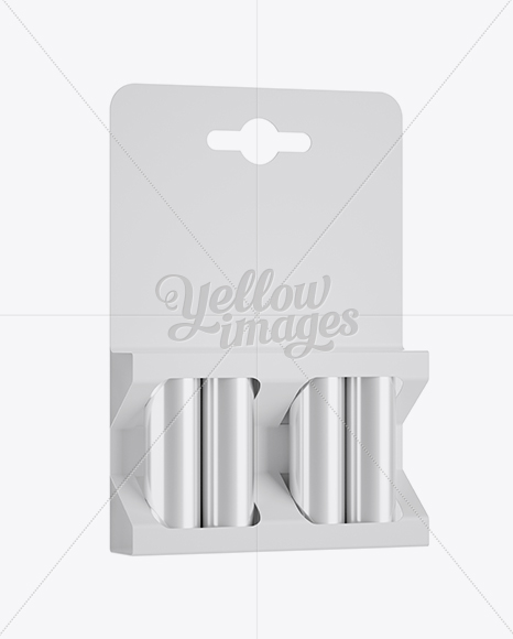 Download 4 Pack Battery Aa Mockup In Packaging Mockups On Yellow Images Object Mockups Yellowimages Mockups