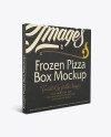 Frozen Pizza Box Mockup