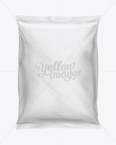 Download Plastic Bag With Flour Mockup In Bag Sack Mockups On Yellow Images Object Mockups Yellowimages Mockups