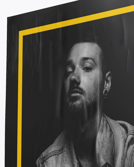 A1 Poster Mockup   Half Side View PSD #2