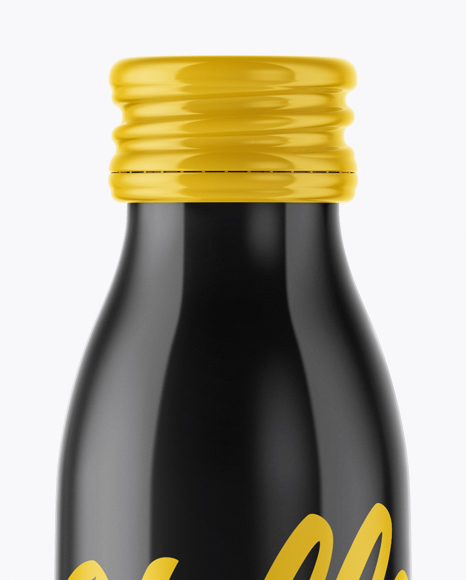 Glossy Bottle Mockup PSD #2
