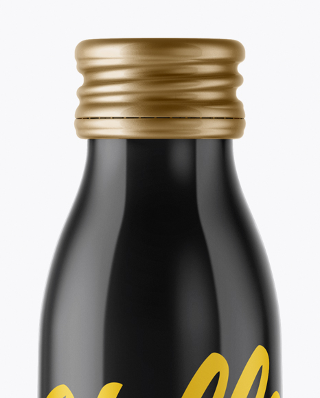 Glossy Bottle Mockup PSD #1