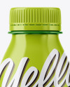 Glossy Yogurt Bottle Mockup