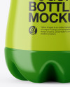 Glossy Yogurt Bottle Mockup