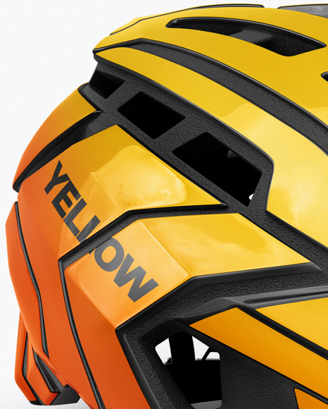 Download Cycling Helmet Mockup - Half Side View in Object Mockups ...