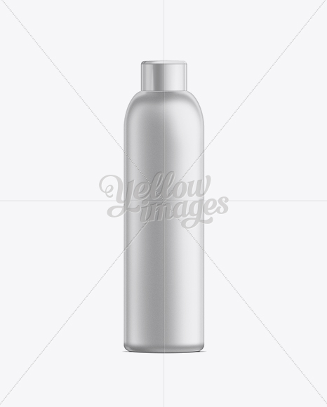 White Plastic Cosmetic Bottle with Cap - 200 ml
