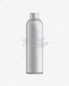 Download White Plastic Cosmetic Bottle with Cap - 250 ml in Bottle Mockups on Yellow Images Object Mockups