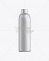 Download White Plastic Cosmetic Bottle with Cap - 300 ml in Bottle Mockups on Yellow Images Object Mockups