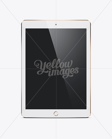 Apple Ipad Air 2 Silver Mockup Infinity Bundle In Device Mockups On Yellow Images Object Mockups