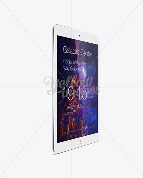 Apple iPad Air 2 Silver Mockup - Infinity Bundle