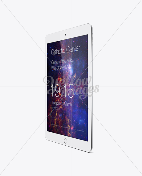 Apple iPad Air 2 Silver Mockup - Infinity Bundle