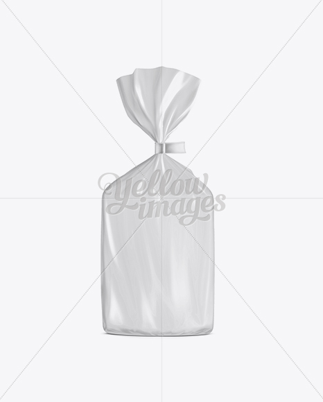 Download Small Plastic Bag With Clip For Bread In Bag Sack Mockups On Yellow Images Object Mockups