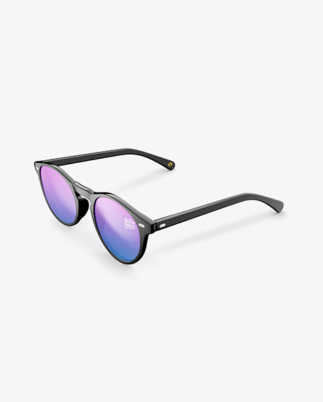 Download Sunglasses Mockup Half Side View High Angle Shot In Apparel Mockups On Yellow Images Object Mockups