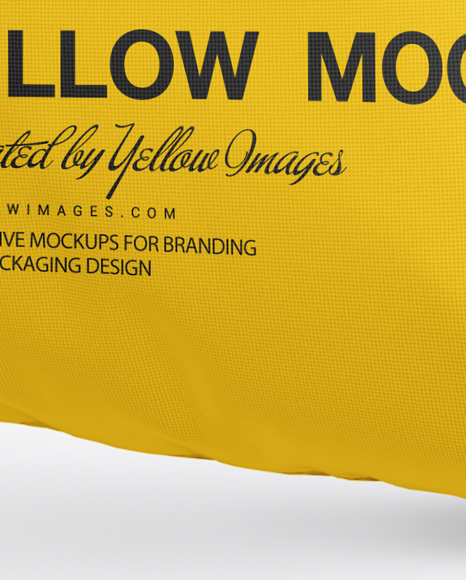 Download Rectangular Pillow Mockup In Object Mockups On Yellow Images Object Mockups Yellowimages Mockups