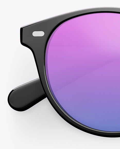 Download Sunglasses Mockup Top View In Apparel Mockups On Yellow Images Object Mockups