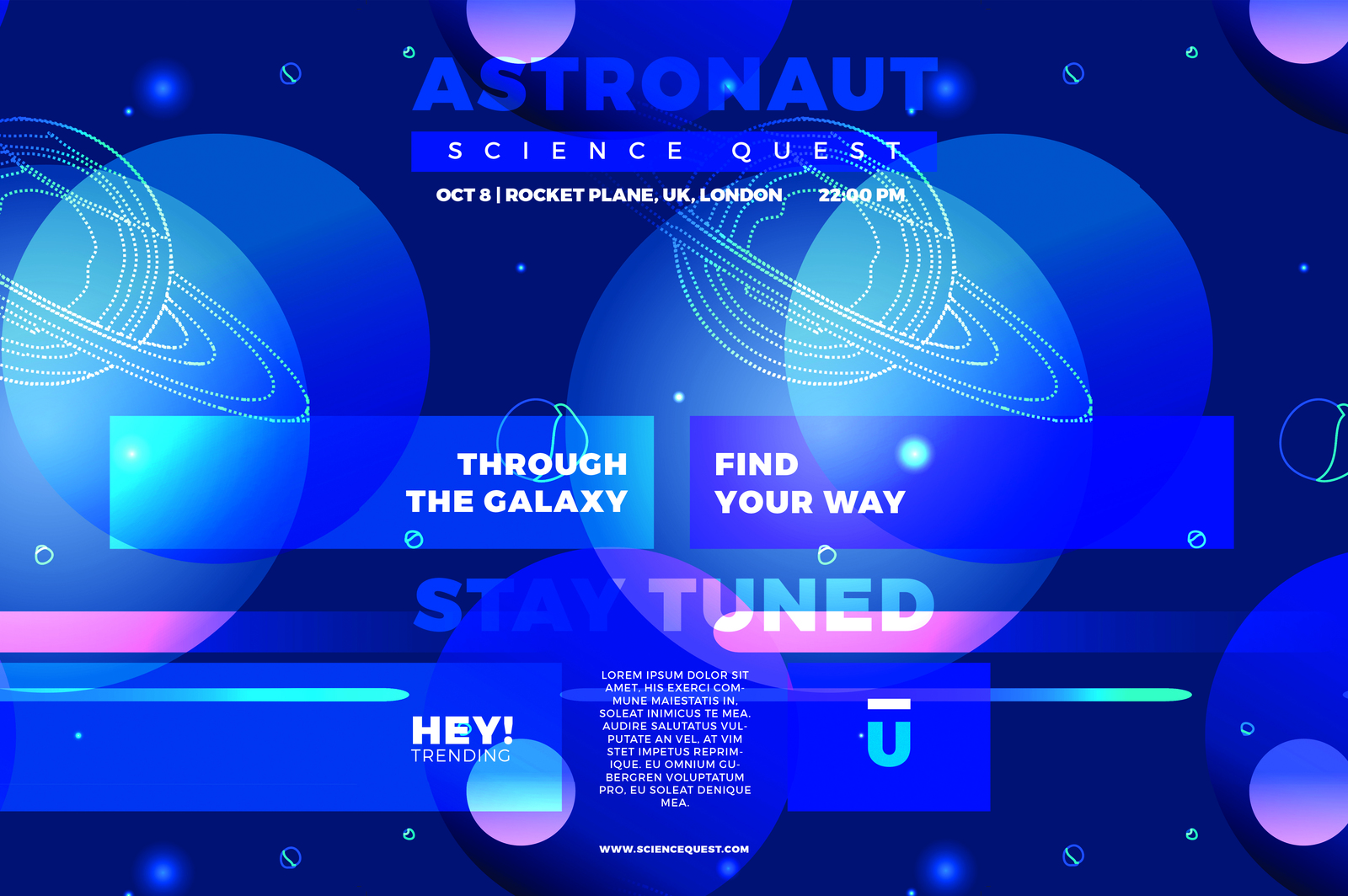 SPACE - seamless patterns