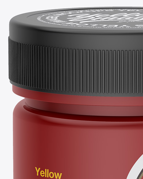 Matte Bottle Mockup PSD #2