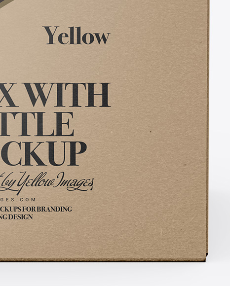 Download Download Textured Paper Box Label Mockup Front View High ...