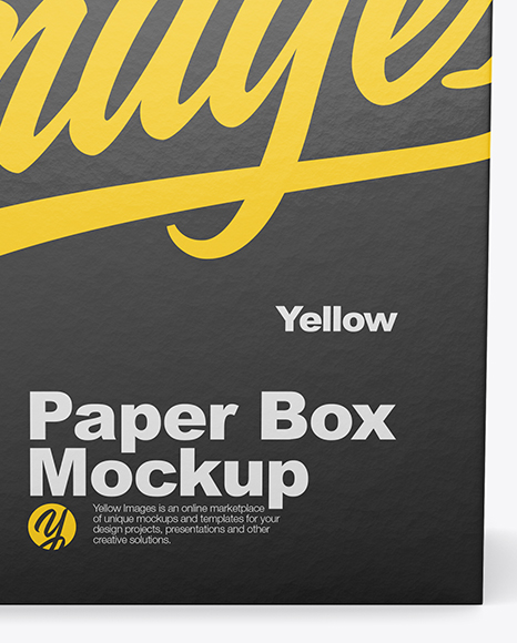 Download 20oz Box Mockup - Front View (High Angle Shot) in Box ...