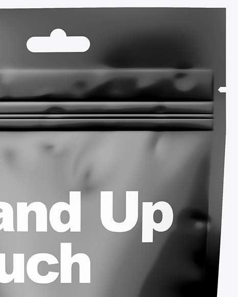 Stand Up Pouch Mockup   Front VIew PSD #2