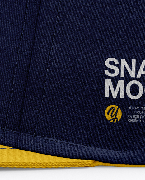 Download Flex Cap mockup (Side View) in Apparel Mockups on Yellow ...