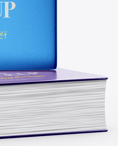 Download Metallic Covered Books Mockup In Stationery Mockups On Yellow Images Object Mockups Yellowimages Mockups