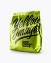 Download Metallic Snack Package Mockup - Half Side View in Bag ... Yellowimages Mockups