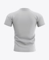 Download Men S Football Jersey Mockup Back View In Apparel Mockups On Yellow Images Object Mockups