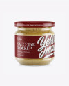 Glass Jar With Pumpkin Spread Mockup